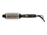 Heated styling brush with three temperature settings - British product
