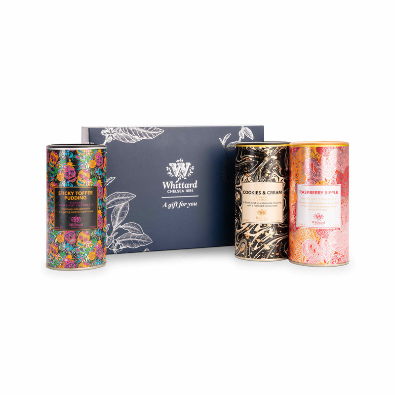 Whittard hot chocolate gift box 3x120g (British brand)