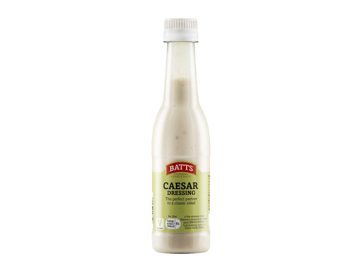 Caesar dressing 250ml, imported from the UK