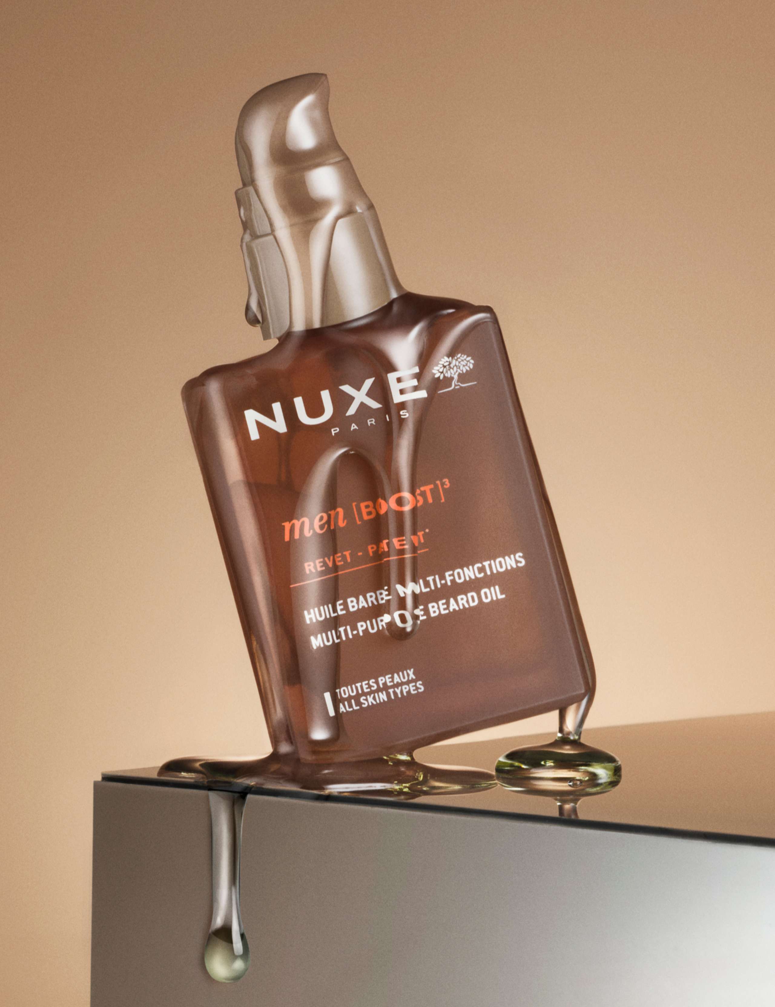 NUXE Men beard oil 30ml, imported from the UK
