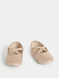 Baby ballet pumps for infants 0-18 months - British product