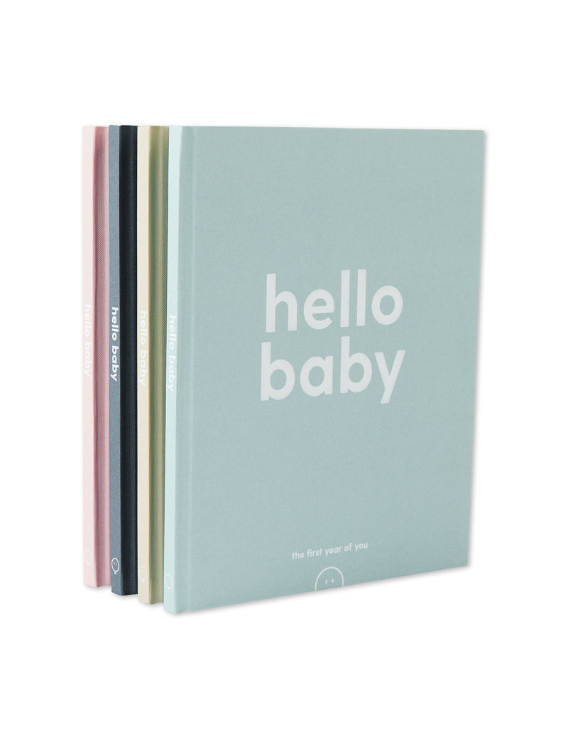 MORI Hello Baby memory book for recording baby milestones - British product