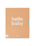 MORI Hello Baby memory book for recording baby milestones - British product