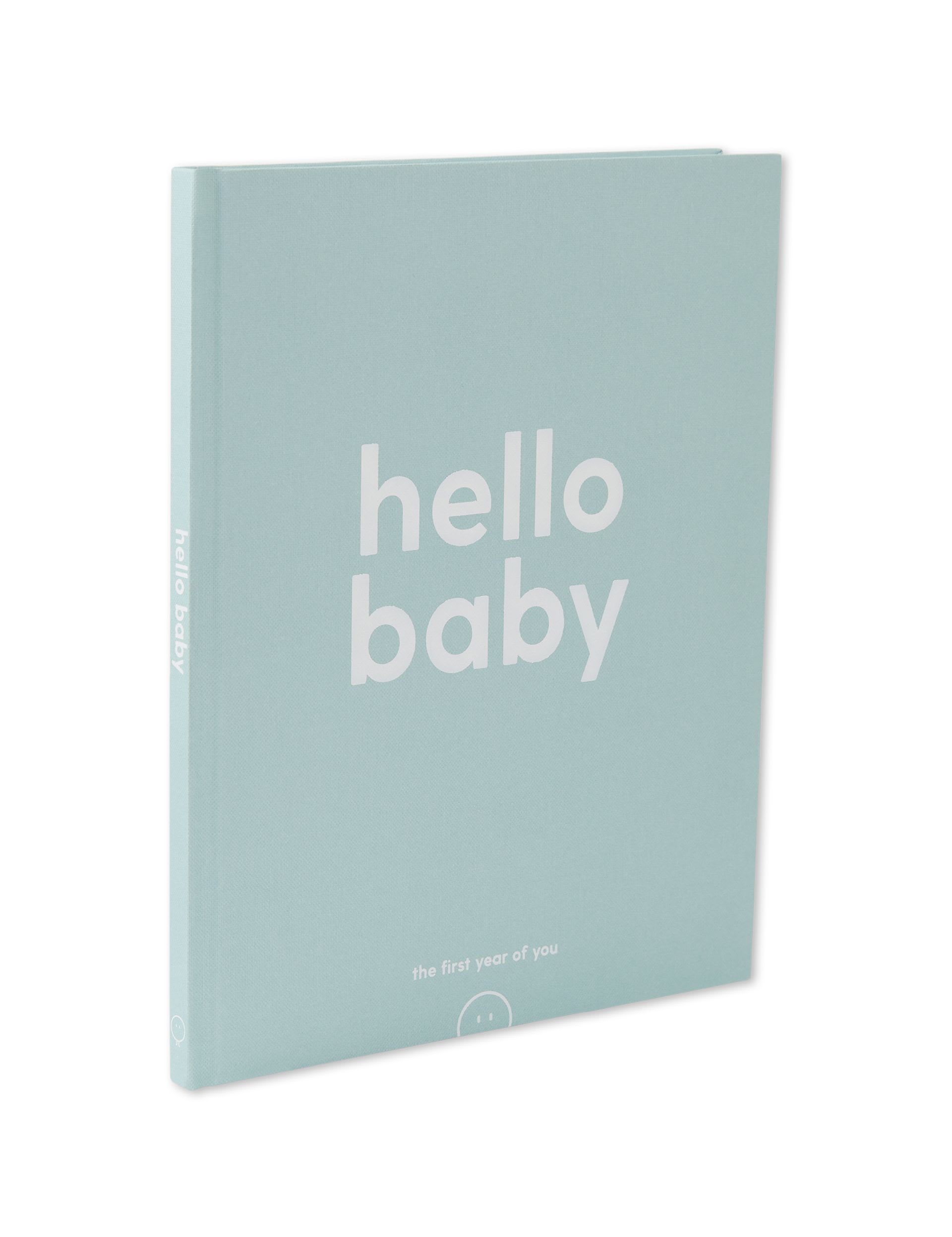 MORI Hello Baby memory book for recording baby milestones - British product