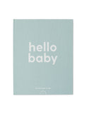 MORI Hello Baby memory book for recording baby milestones - British product