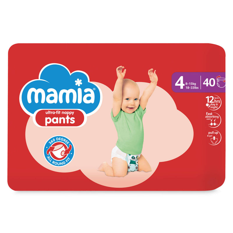 Baby pants size 4, 40 pack, imported from the UK