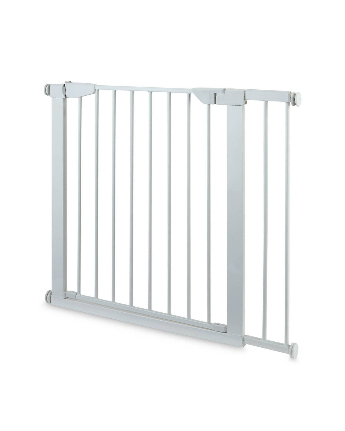 Baby safety gate with 2-step release lock (British brand)