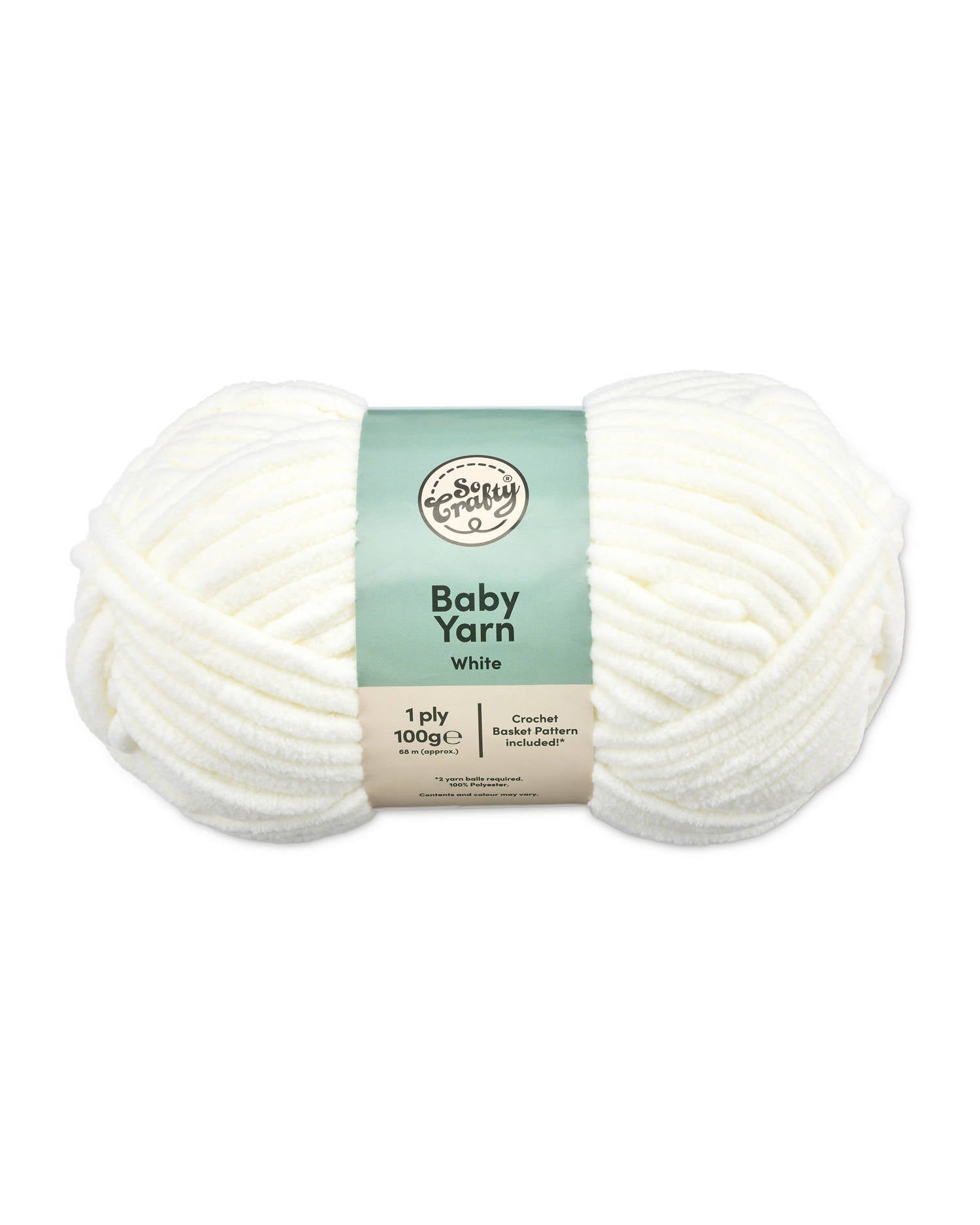 So Crafty baby yarn 1 ply 100g - British product