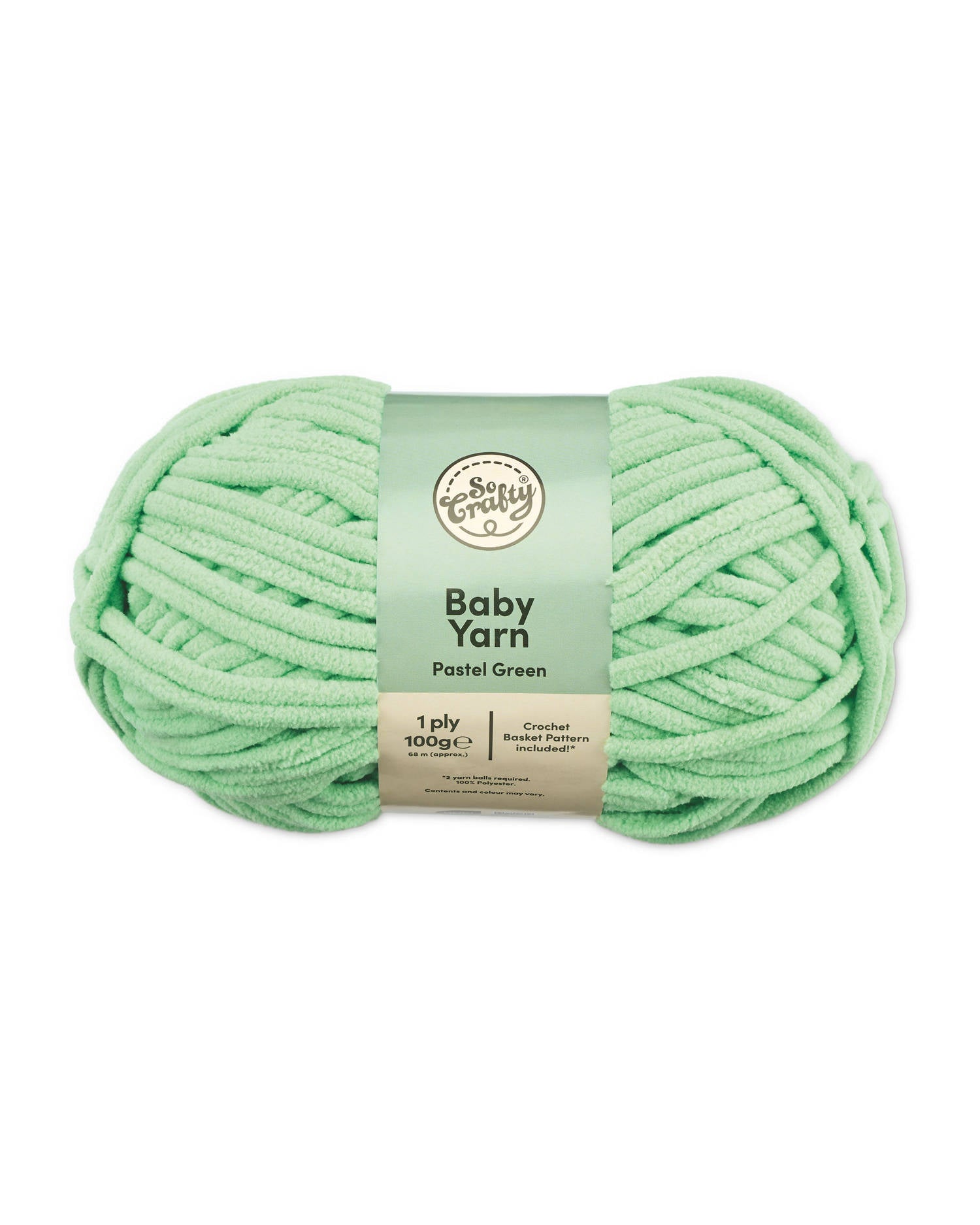 So Crafty Baby Yarn 1 Ply 100g 68m