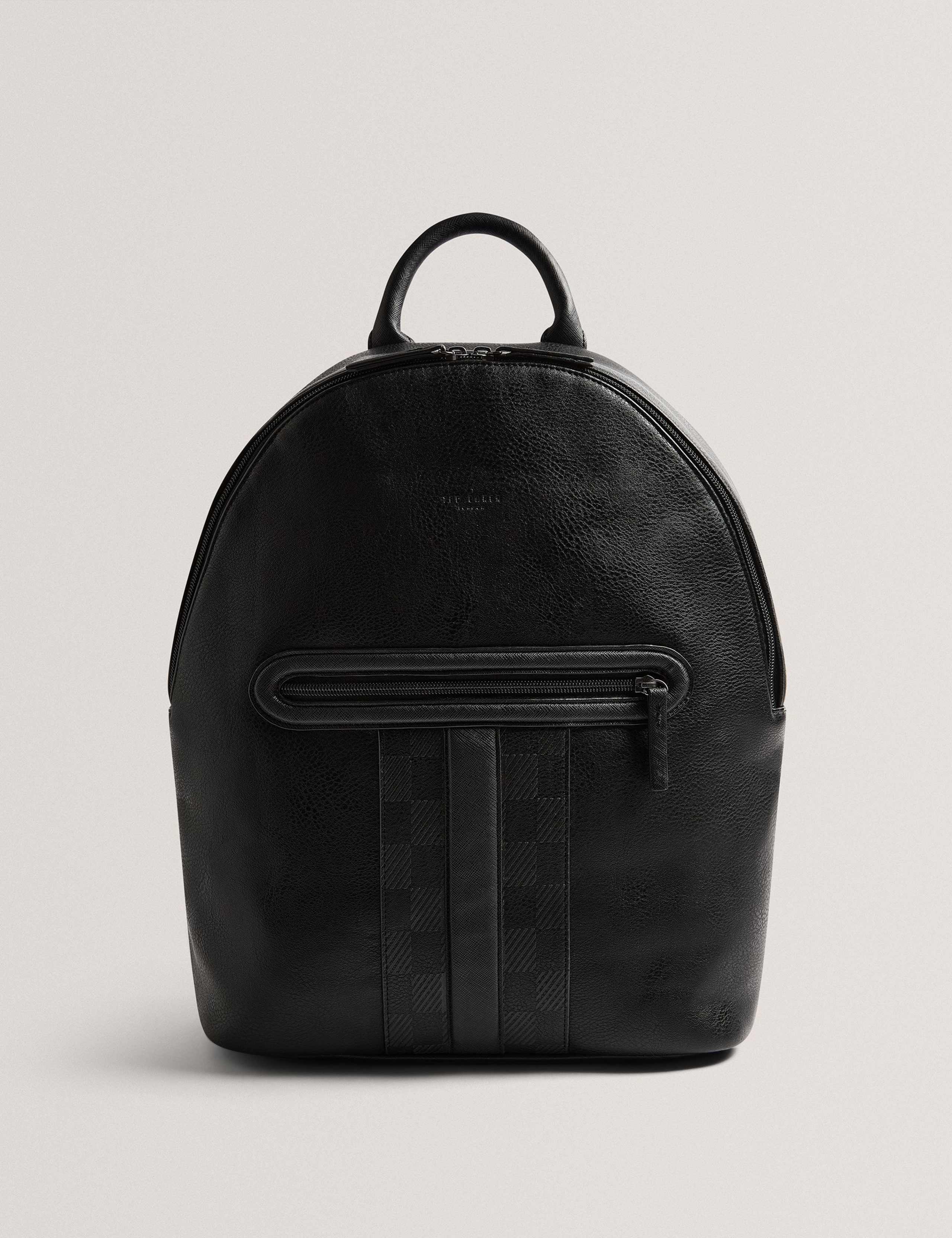 Ted Baker backpack checked pattern polyurethane - British product