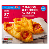 Bacon & Cheese Wraps 2 pack in flaky puff pastry (British brand)