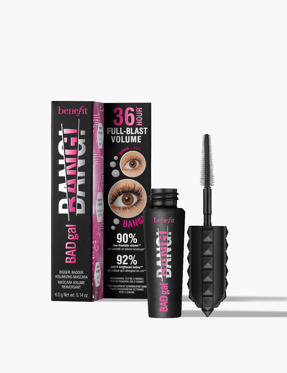 Benefit Badgal Bang volumising mascara travel size mini 4g - British product