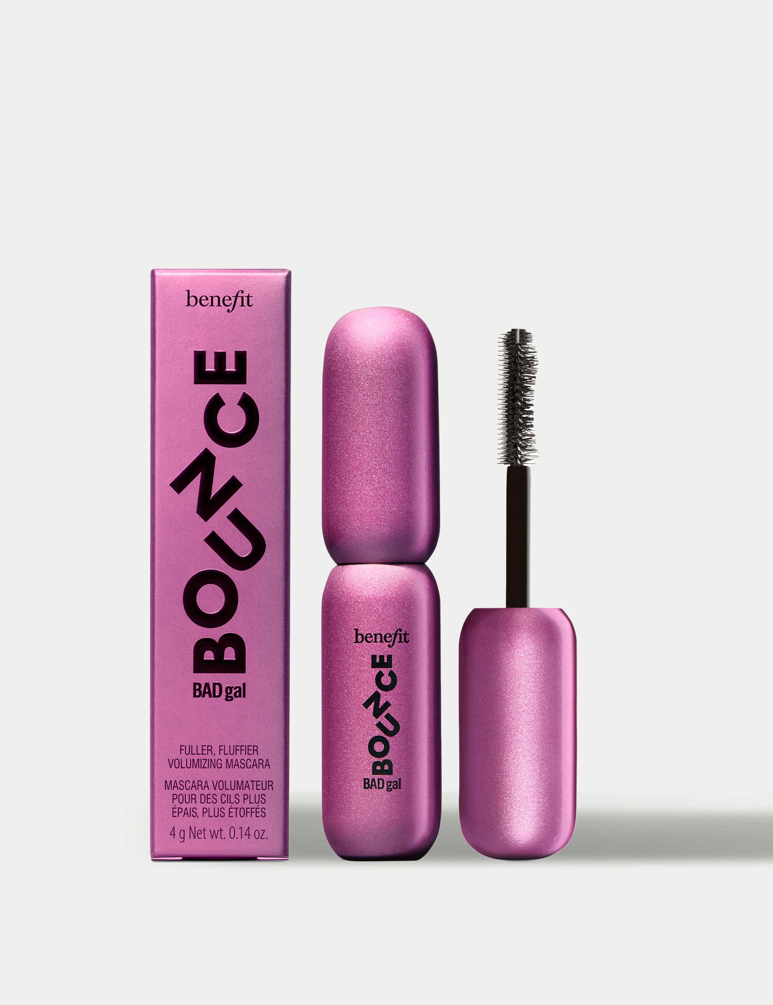 Benefit Badgal Bounce Voluminizing Mascara Pump'd Up Black 4g - British product
