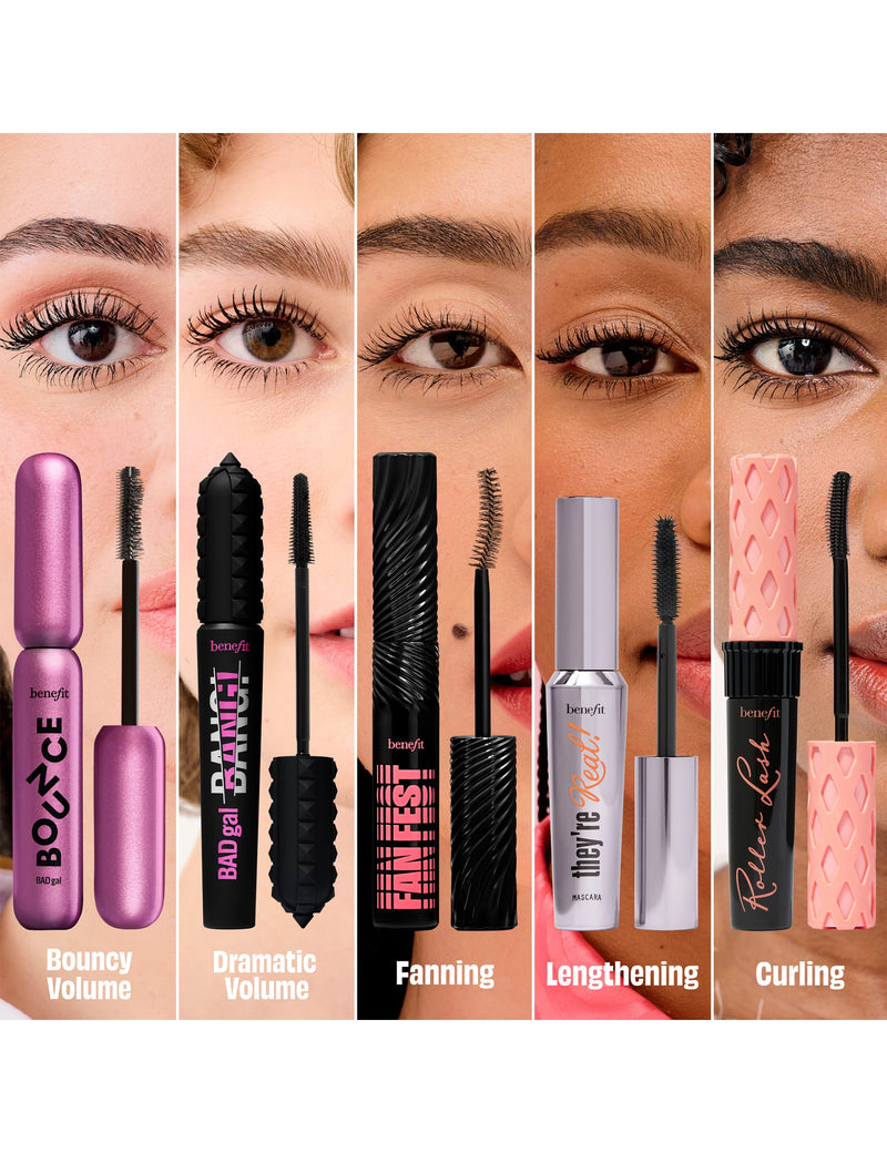 Benefit Badgal Bounce Voluminizing Mascara Pump'd Up Black 4g - British product