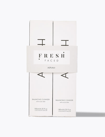 M&S Balancing Three-in-One Cleanser Duo with Aloe Vera, 2 x 185ml- Buy online at McGrocer