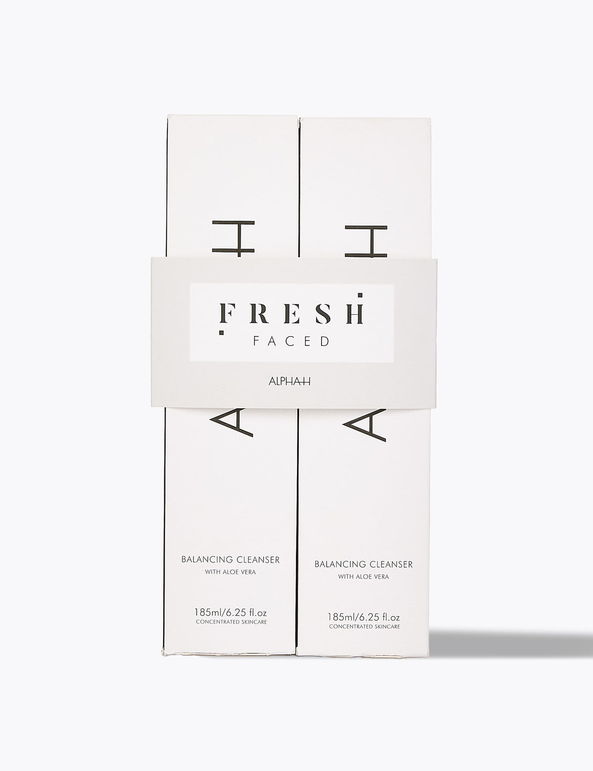 Balancing cleanser duo with Aloe vera 2 x 185ml - British product