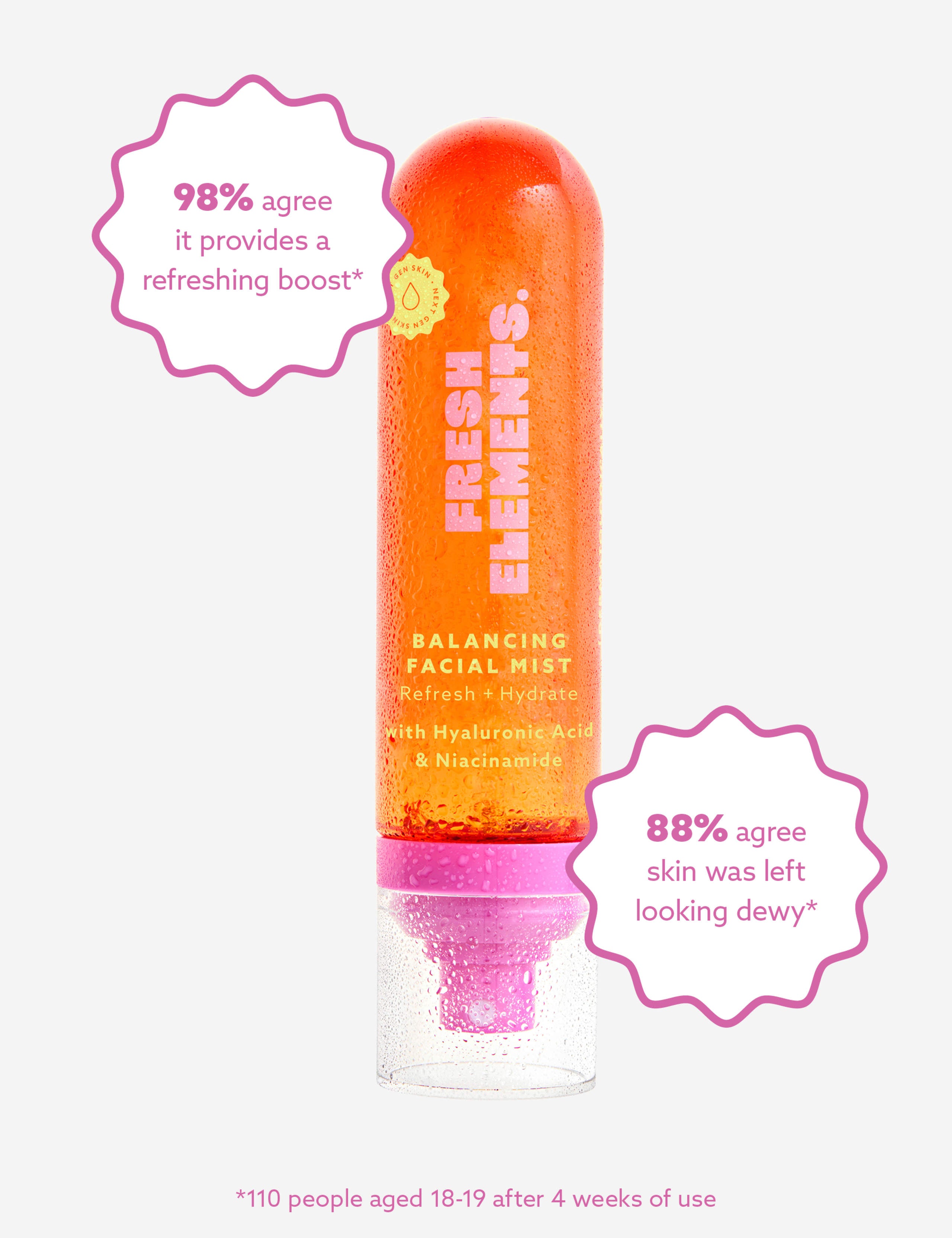 Fresh Elements balancing facial mist 120ml (British brand)