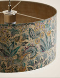 Bamboo print shade, natural finish, 38 cm height, UK version