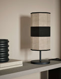 M&S Band Table Lamp with hexagon fabric shade 50cm (British brand)