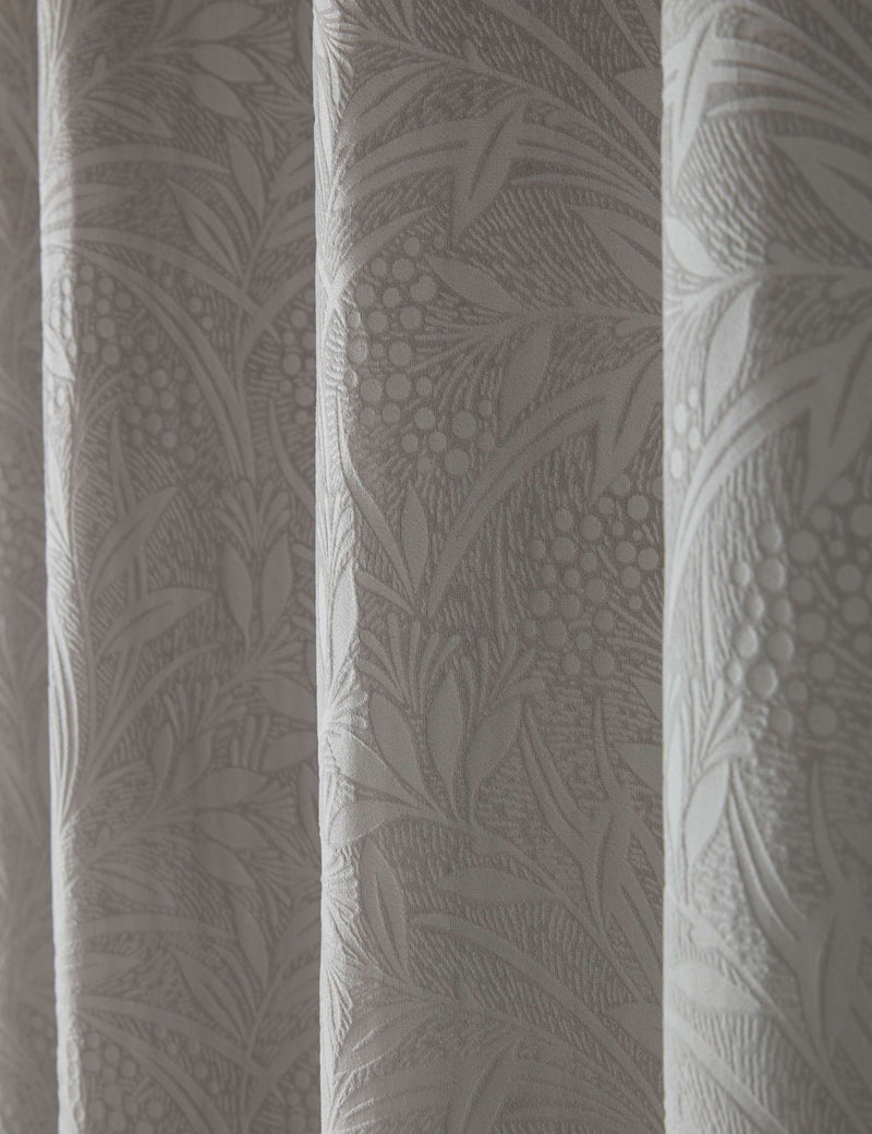 Laura Ashley Barley Embossed Eyelet curtains - British product
