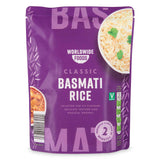 Cooked basmati rice pouch, UK version