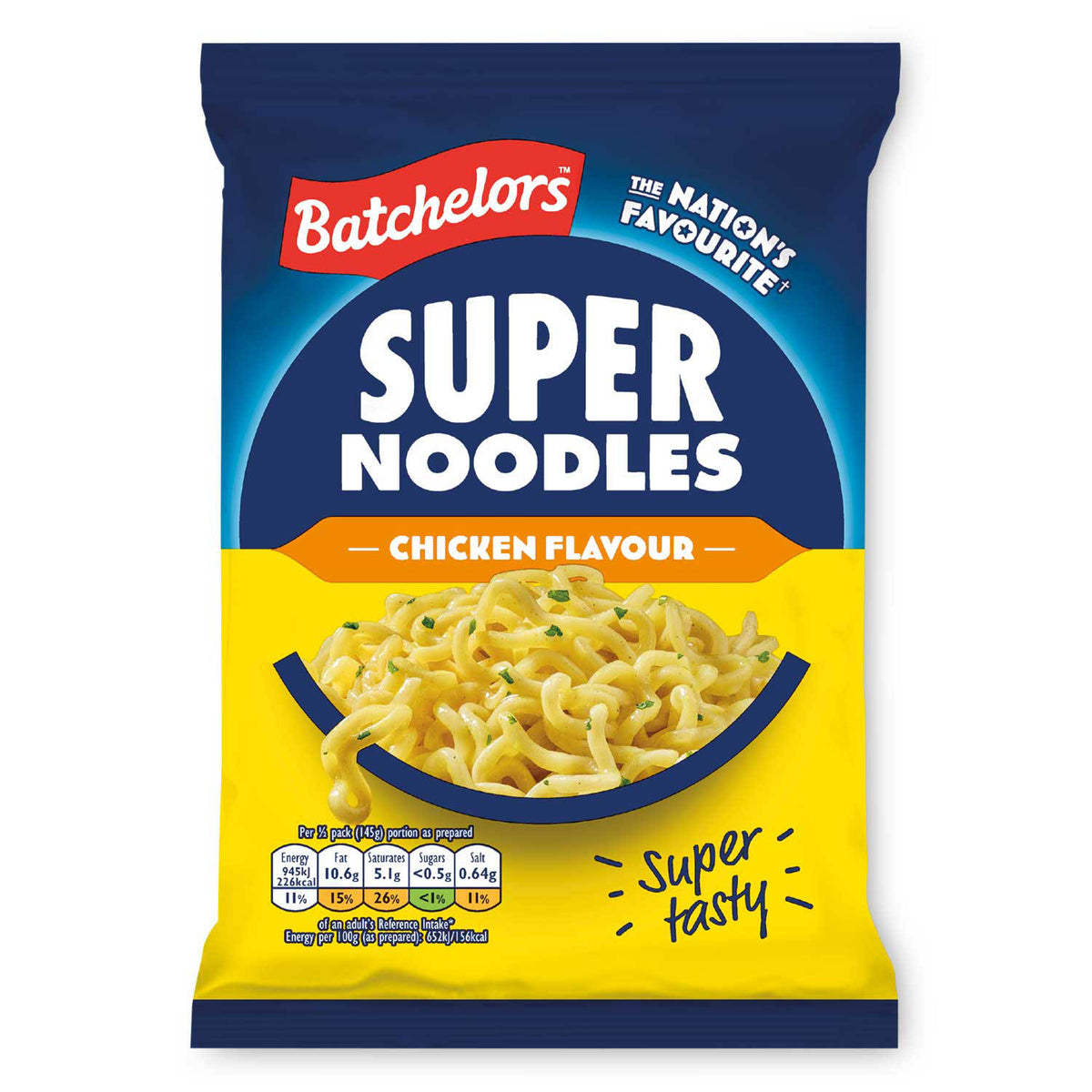 Batch Chicken instant noodles cup, UK version