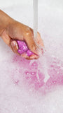 Purple Fun bubble bar with Brazilian orange oil (British brand)