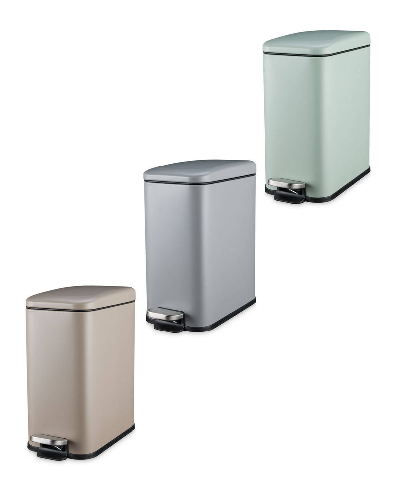 Bathroom bin 5 litre with soft close and removable bucket - British product