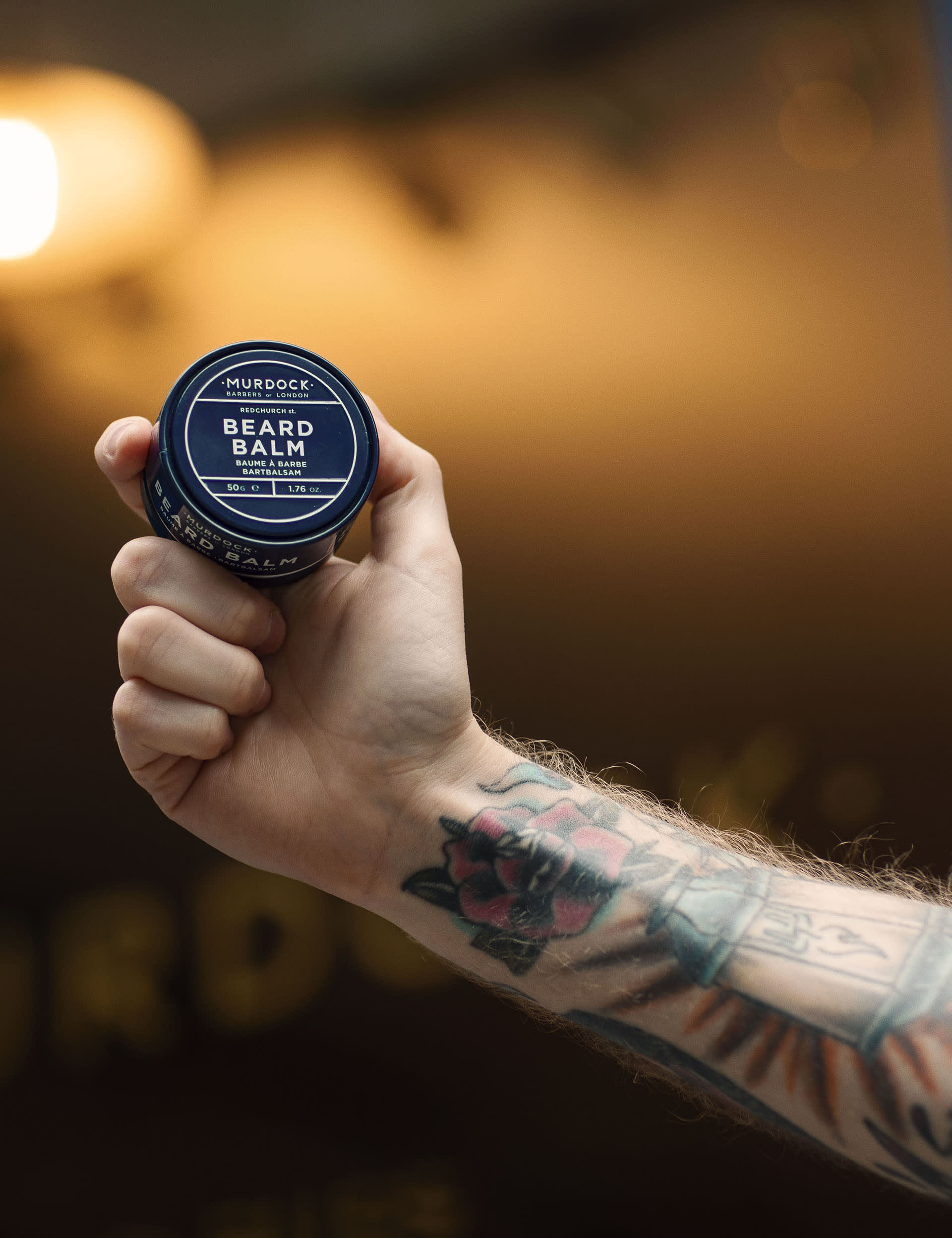 Beard balm with argan oil and shea butter 50g - British product