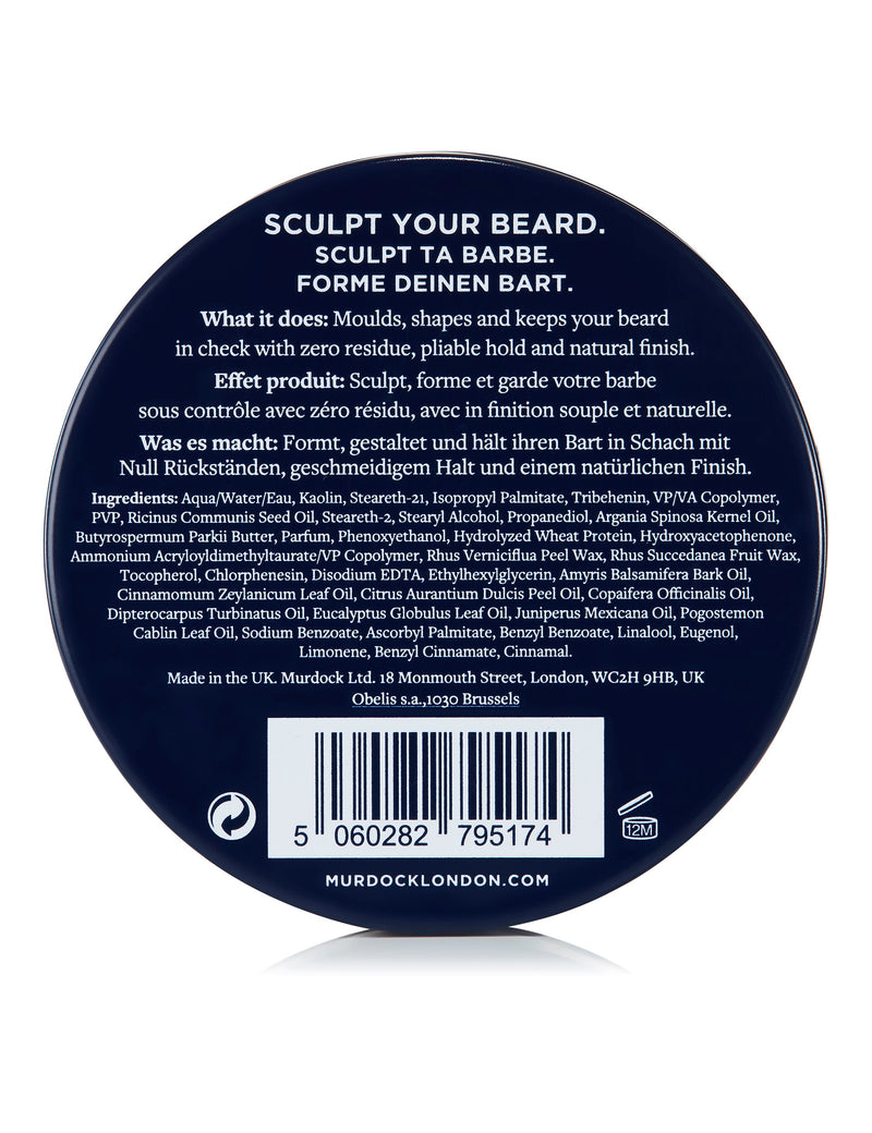 Beard balm with argan oil and shea butter 50g - British product
