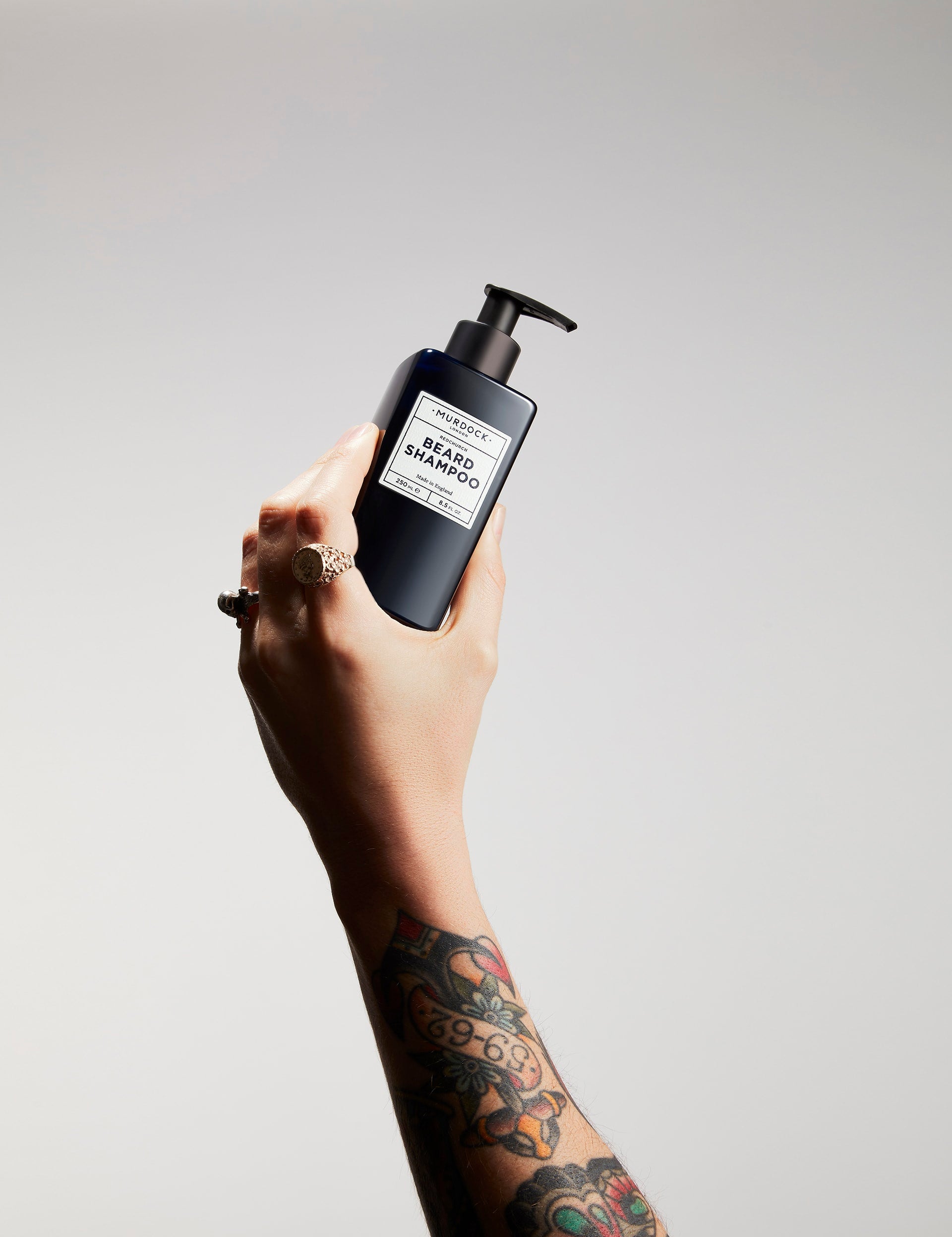 Murdock pH-balansert skjeggshampo uten sulfater 250ml - Britisk produkt