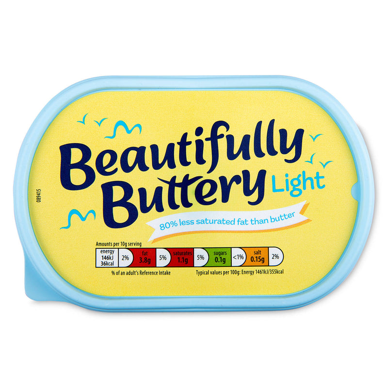 Light buttery vegetable oil spread (British brand)