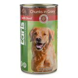 Beef in gravy 400g tinned ready meal (British brand)