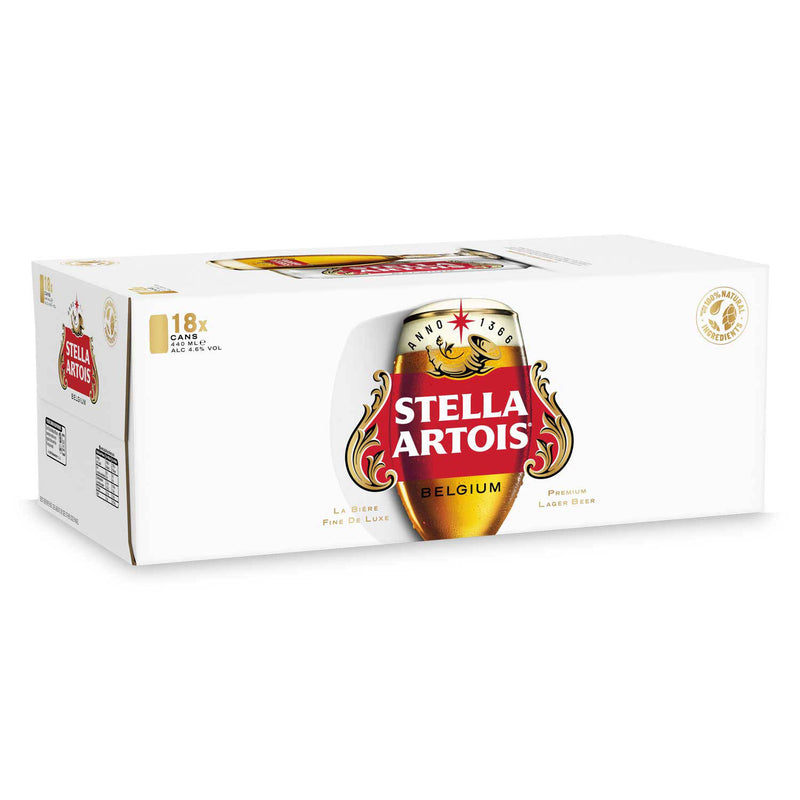 Belgium Premium Lager beer 18 pack - British product
