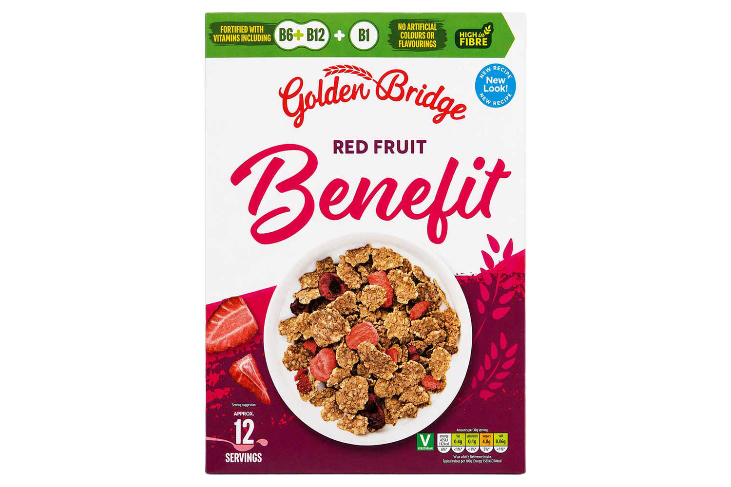 Benefit Red Fruit Cereal 375g (British brand)