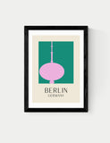 East End Prints Berlin Television Tower framed art, imported from the UK