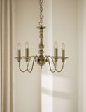 Bethany chandelier antique brass five lights (British brand)