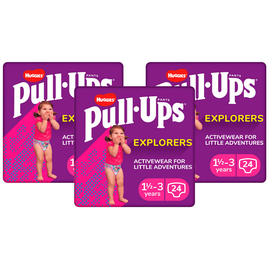 Huggies Pull Ups Stock Up Bundle Size 4-5+