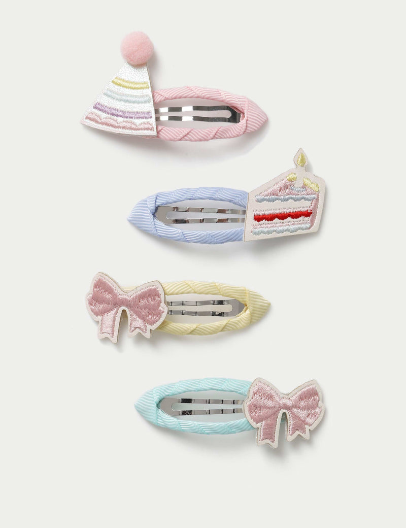 Birthday Motif Snaps hair accessories polyester steel, UK version