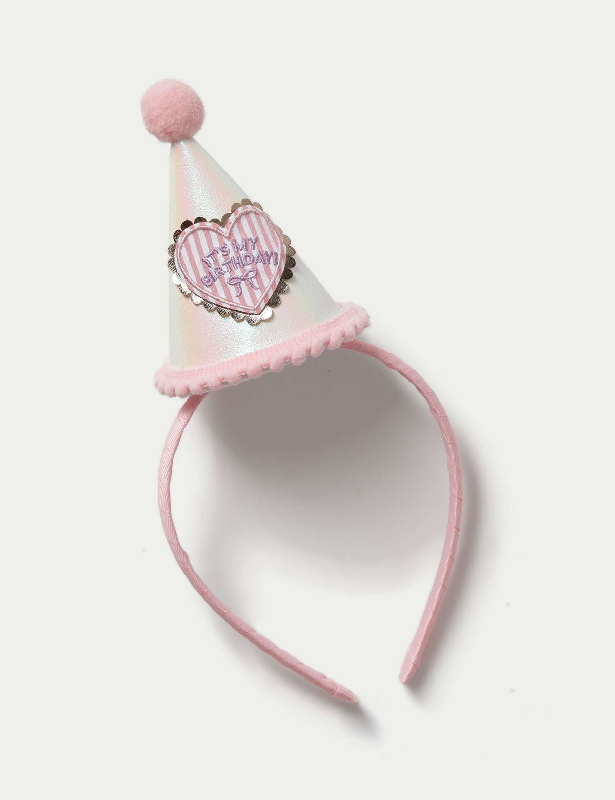 M&S birthday pom hat headband - British product