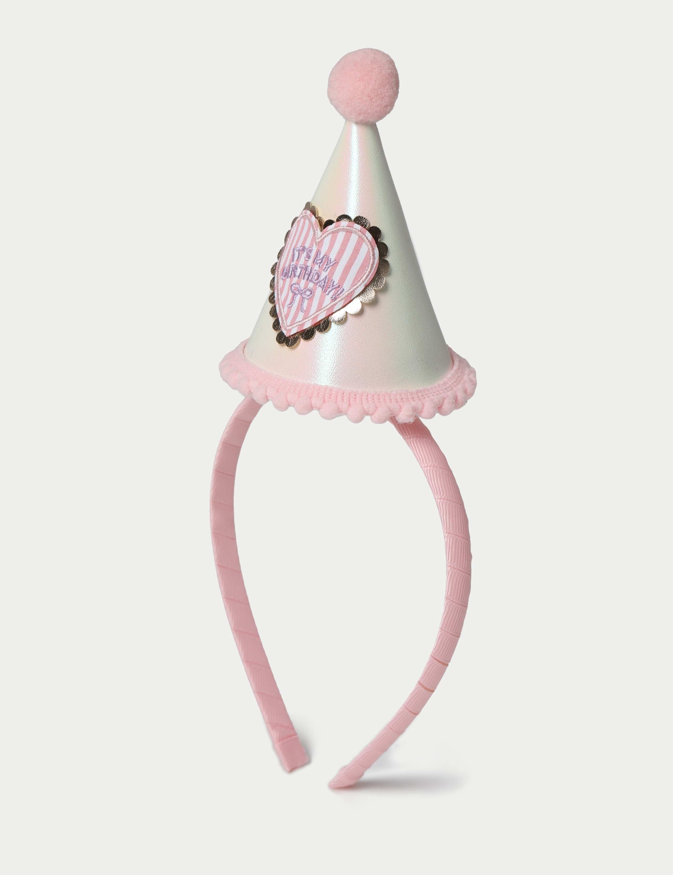 M&S birthday pom hat headband - British product