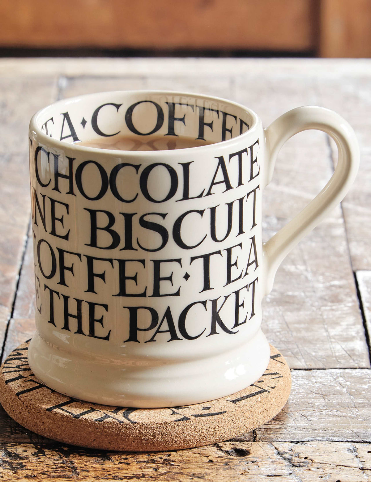 Emma Bridgewater ceramic mug Black Toast - British product