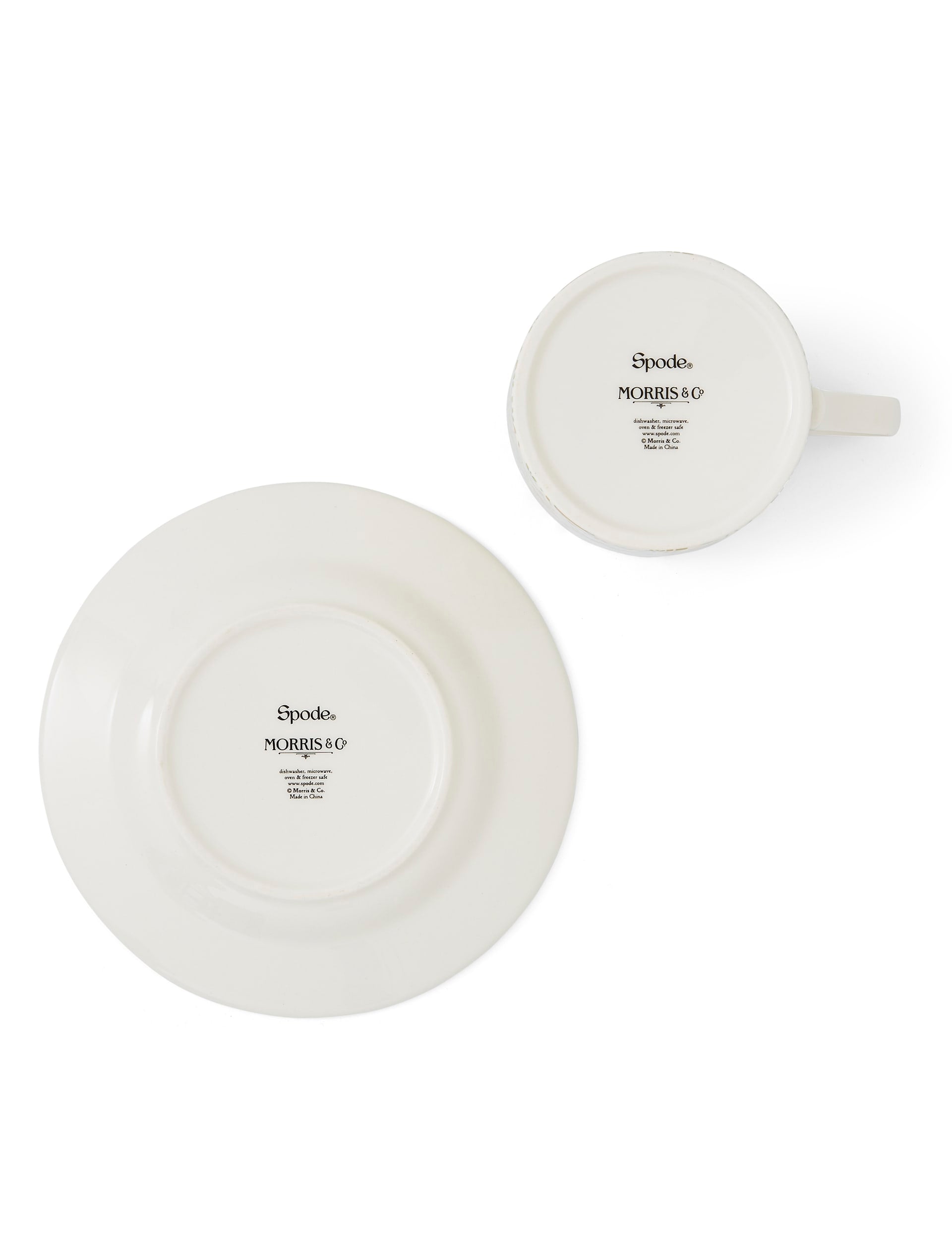 Morris & Co Blackthorn cup and saucer set - British product