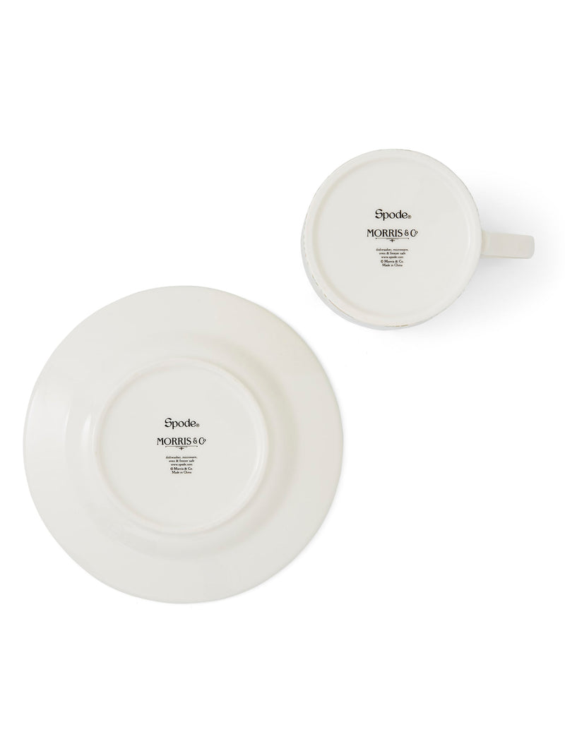 Morris & Co Blackthorn cup and saucer set - British product