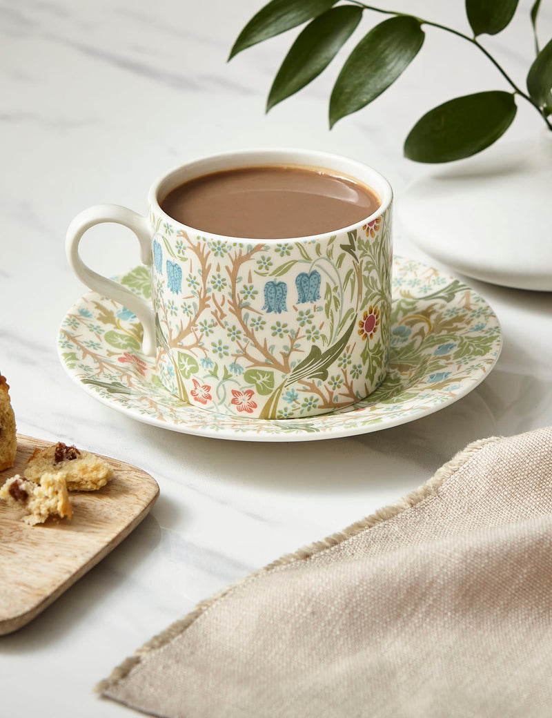 Morris & Co Blackthorn cup and saucer set - British product