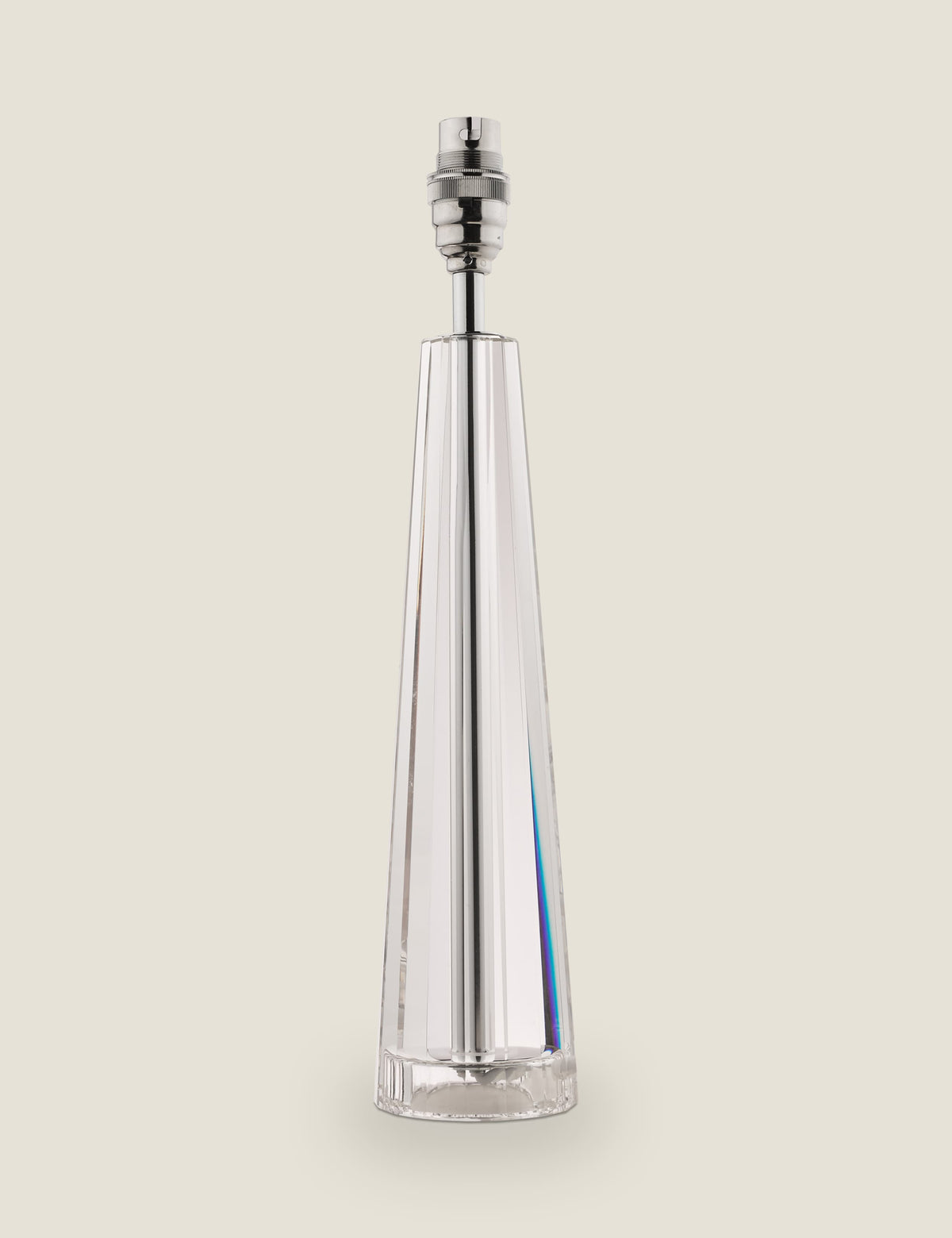 Laura Ashley Blake glass table lamp base 38cm - British product