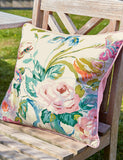 Land & Shore Bloom outdoor cushion 45cm, imported from the UK
