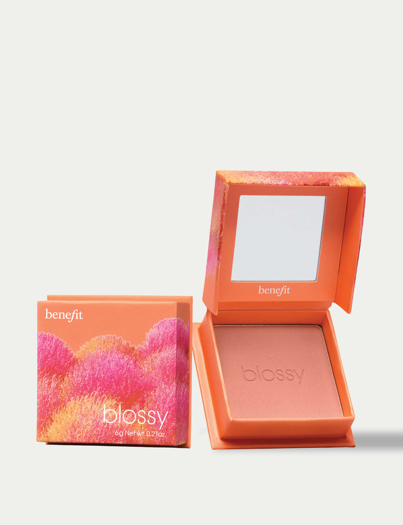 Blossy BOP warm apricot powder blush 34.5g - British product