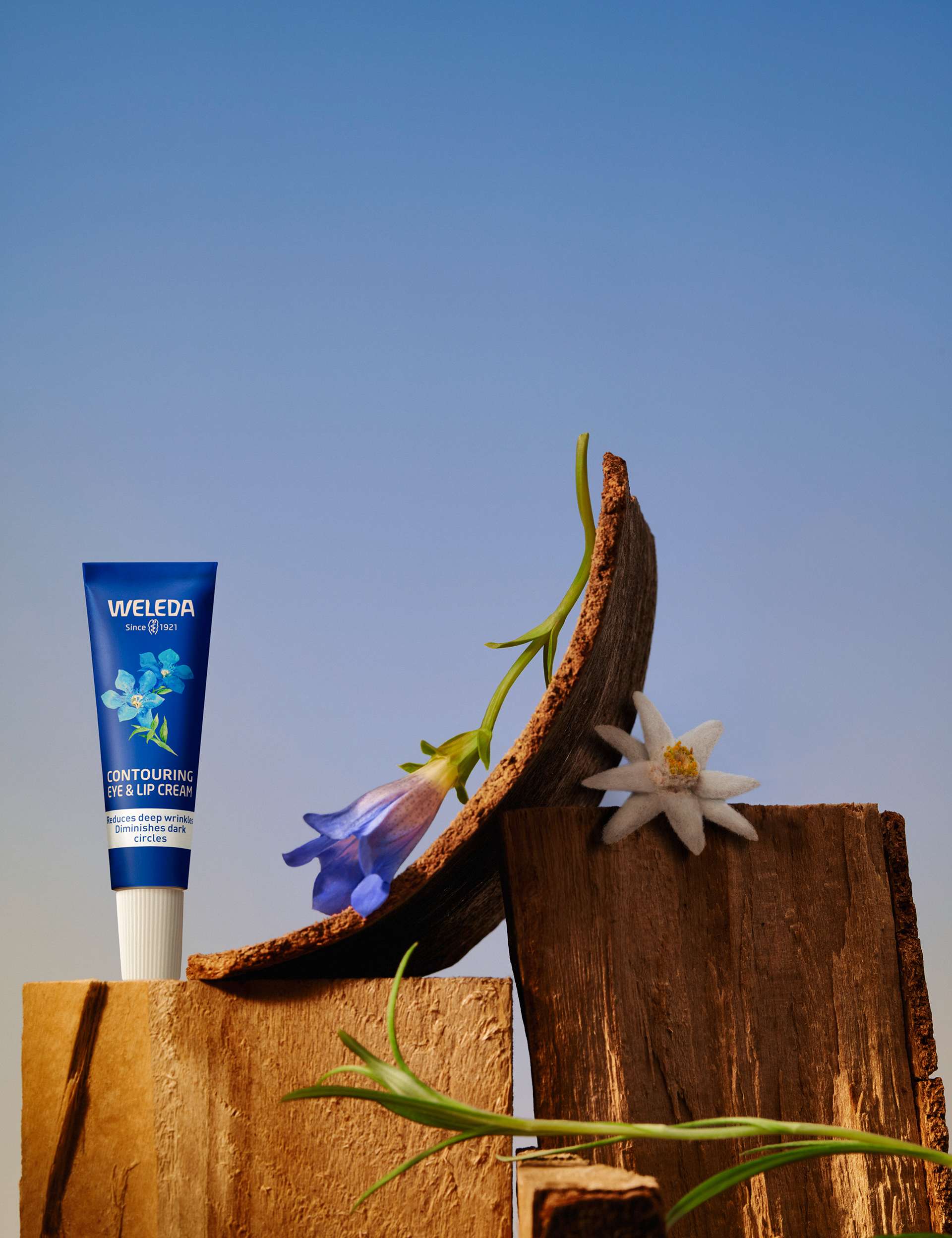 Weleda Blue Gentian & Edelweiss eye and lip care cream 10ml - British product