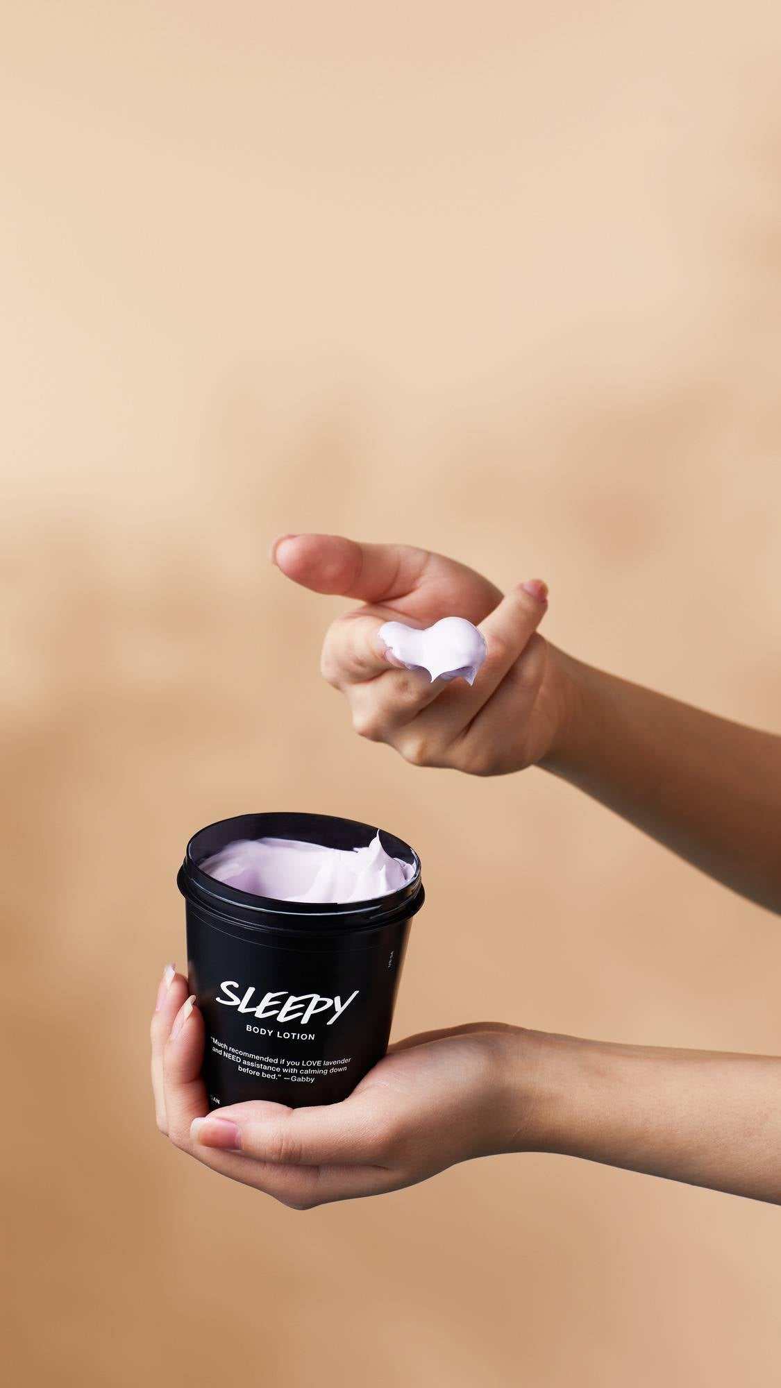 Lush Sleepy Body Lotion lavender and oat milk - British product